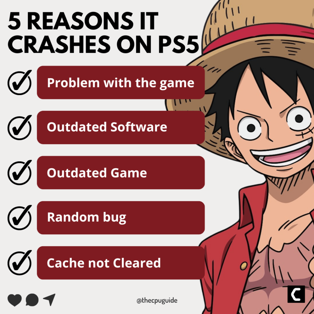 One Piece Odyssey PS5 Crash? Here's What to Do