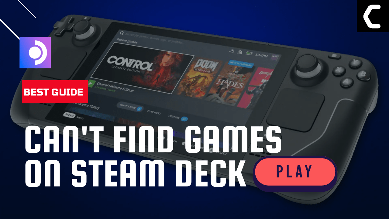 Cant Find Games on Steam Deck