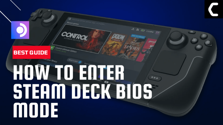 How To Enter Steam Deck BIOS ModeSafe Mode In 4 Easy