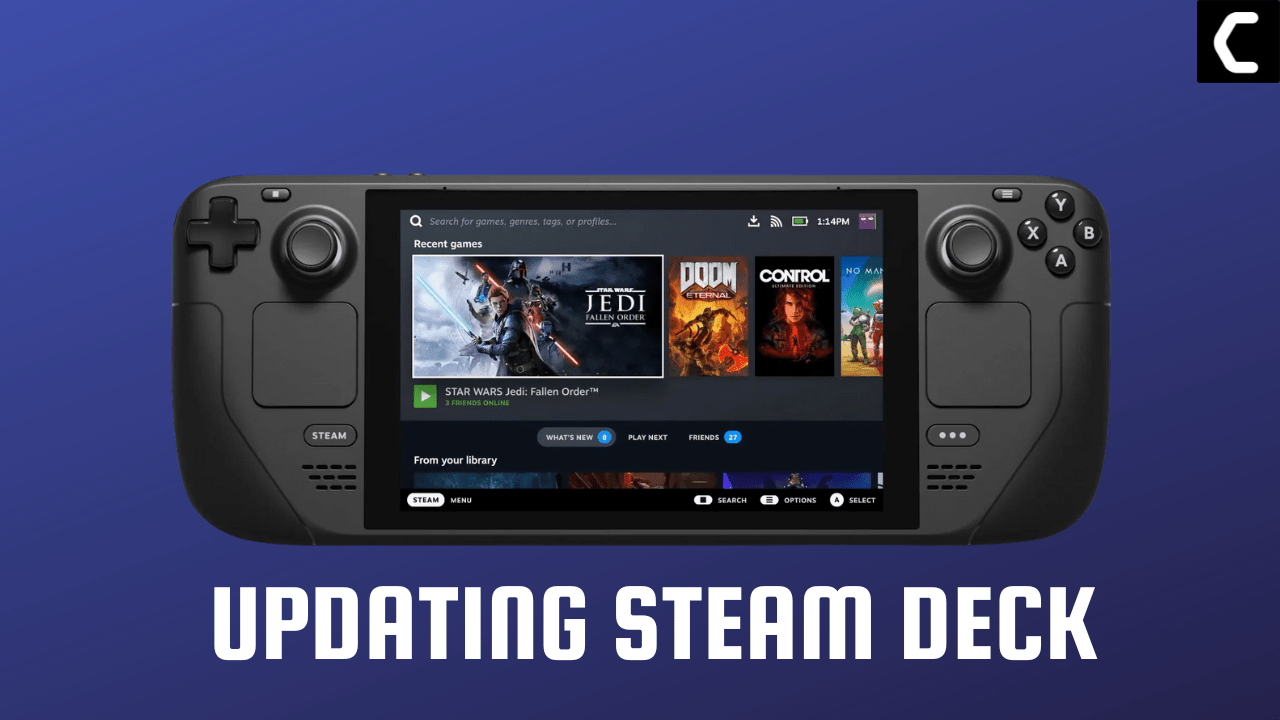 How To Update Steam Deck 1