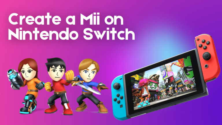 How to Create a Mii on Nintendo Switch