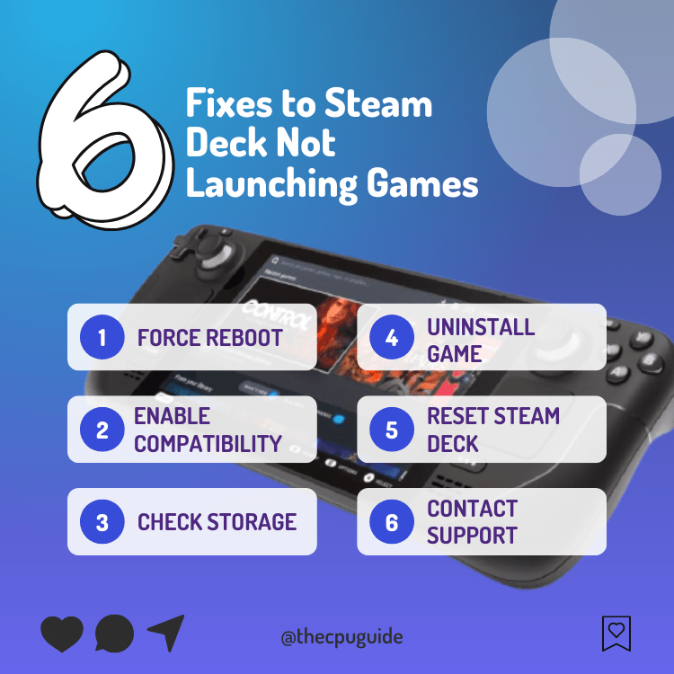 Steam Deck Wont Launch Any Games 1