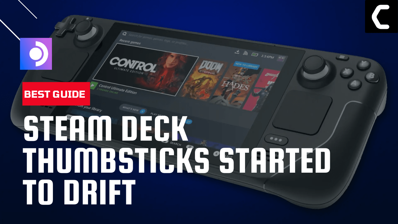 Steam Deck thumbsticks started to drift