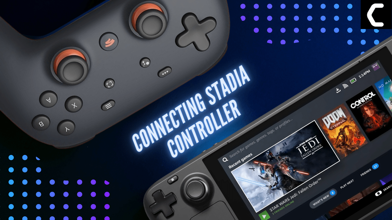 connecting stadia controlelr