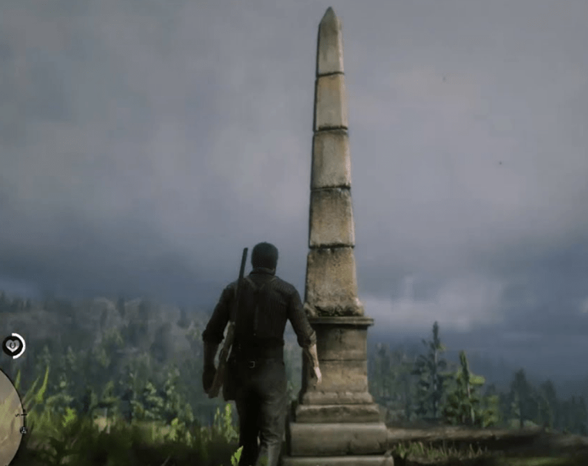 Creepy Obelisk Easter Egg in Red Dead Redemption 2
