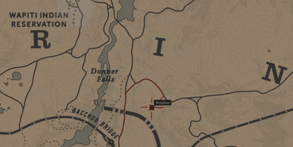 Hobbit Hole Pinpoint in Red Dead Redemption 2