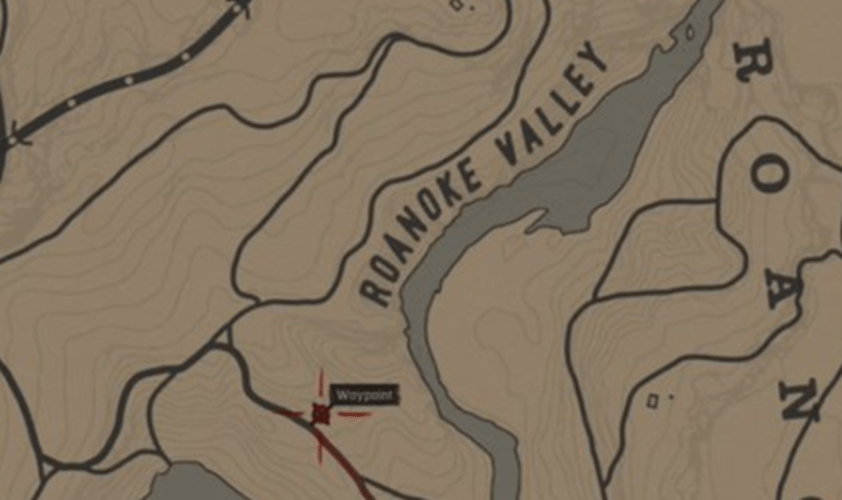 Old Tomb Pinpoint in Red Dead Redemption 2