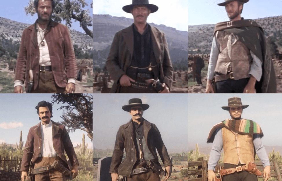 The Good, The Bad, And The Ugly Reference in RDR2