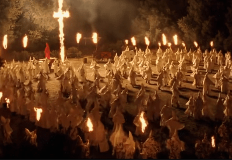 KKK cult scene from O Brother, Where Art Thou