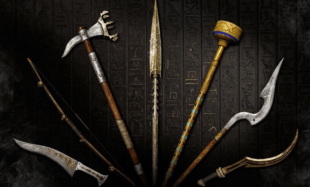 Legendary Weapons from Assassin's Creed Origins