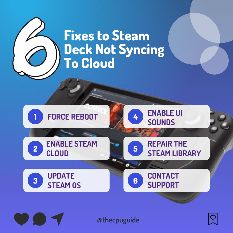 Steam Deck Not Syncing To Cloud