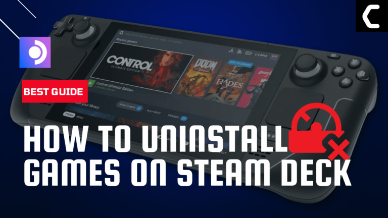 How to Uninstall a Game on Steam Deck in 3 Easy Methods?