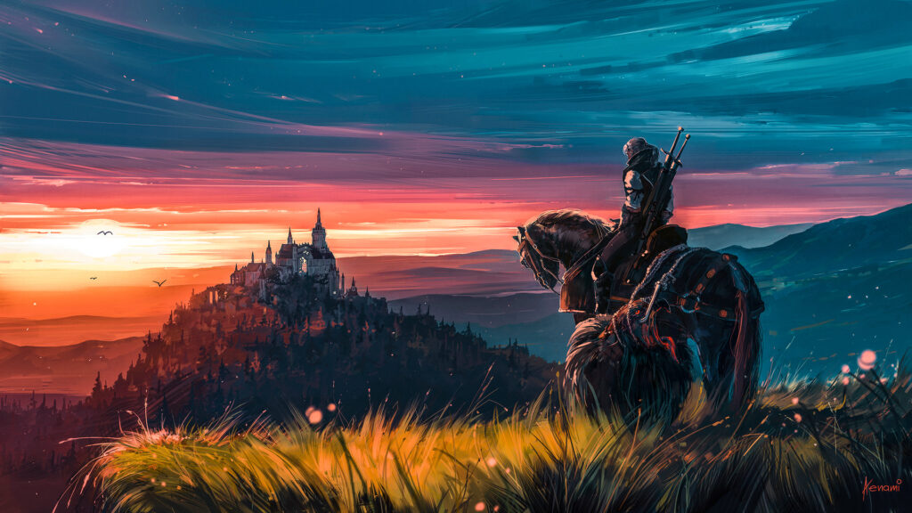 The witcher 3 background image