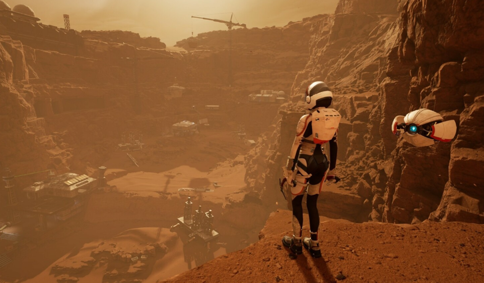 Stunning Environment in Deliver Us Mars