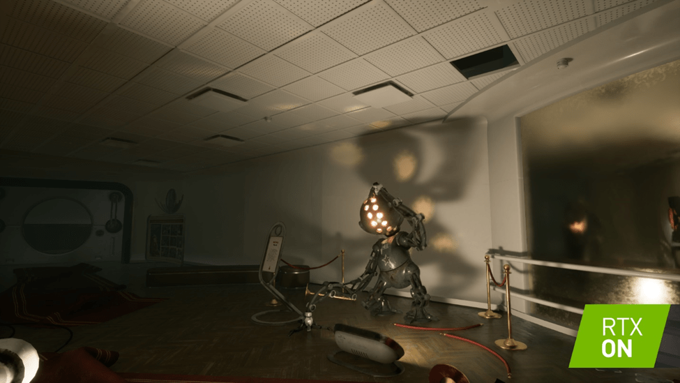 Atomic Heart Gameplay Demonstration with RTX ON