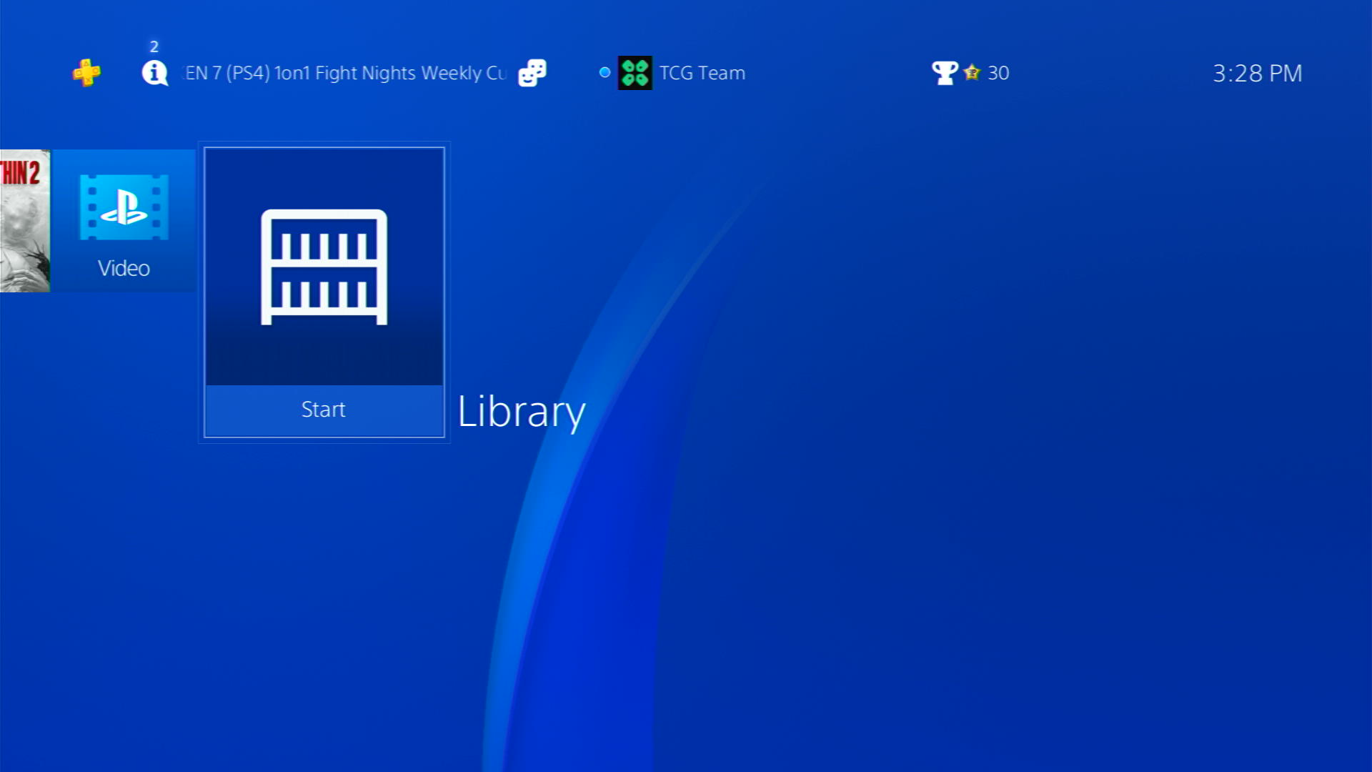 game library ps4