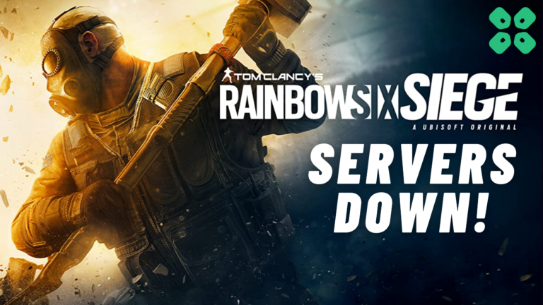 Rainbow Six Siege Down