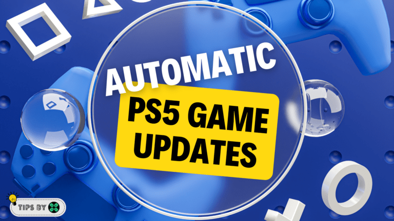 Enable Automatic Updates of Games on PS5