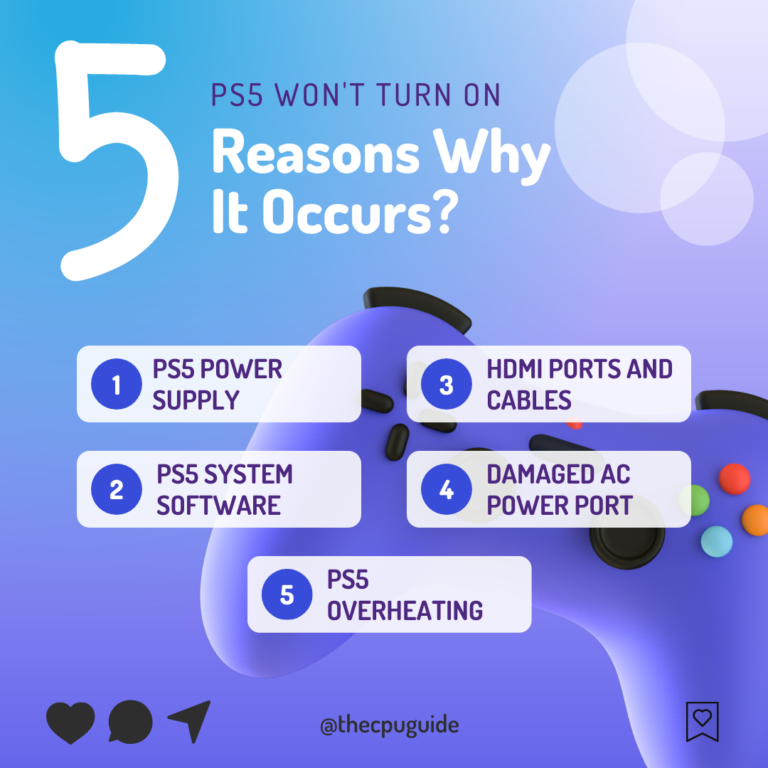 12 Easy Fixes PS5 Won't Turn on But Beeps 3 Times [2024]