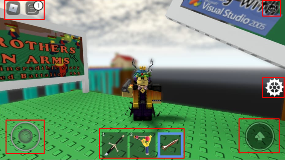 Control Layout for Roblox Mobile