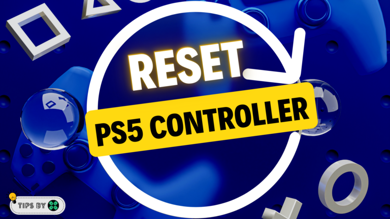 reset PS5 dualsense controller