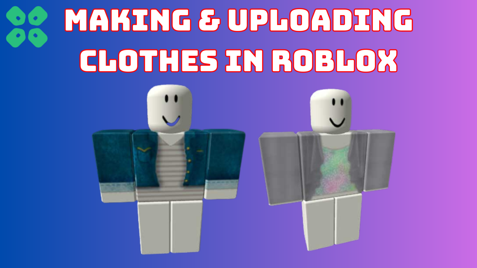 How to Make Clothes, Upload & Sell Them on Roblox? TCG