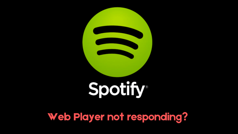 Spotify Web Palyer Not responding