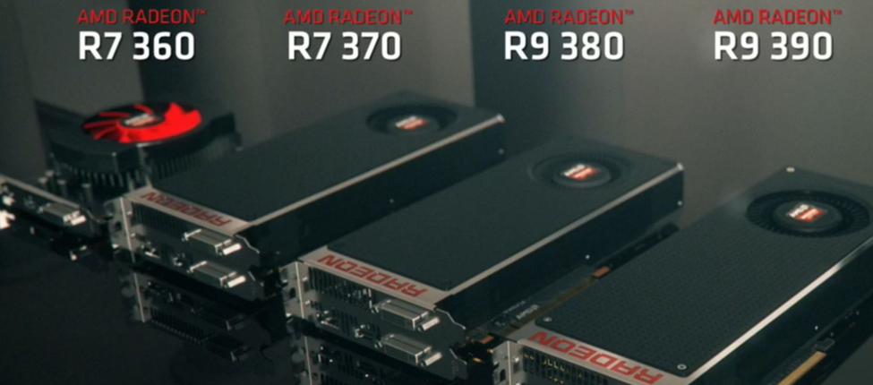 AMD R 7 and R9 GPUs