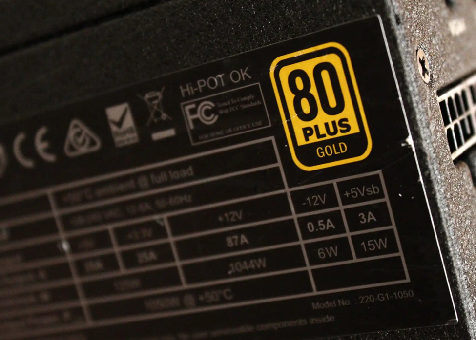 Gold Rated Power Supply