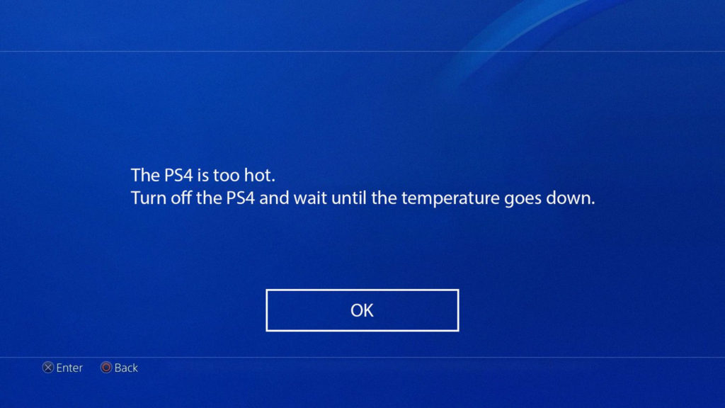 PlayStation 4 Overheating