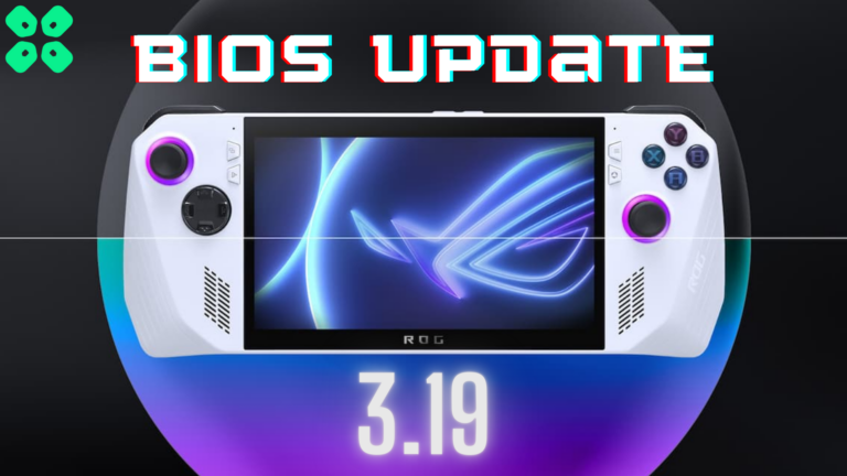 How to Update Asus ROG Ally BIOS