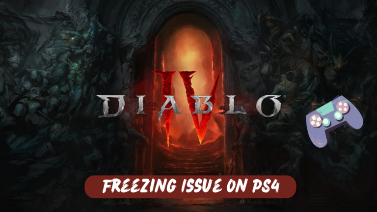 Diablo IV Freezing Issue On PS4
