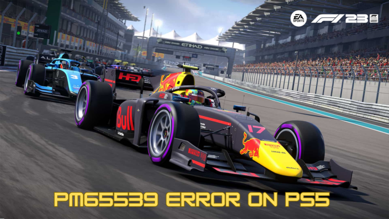 F1 23 PM65539 Error on PS5