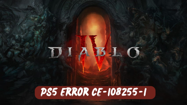 PS5 Error CE 108255 on Diablo 4