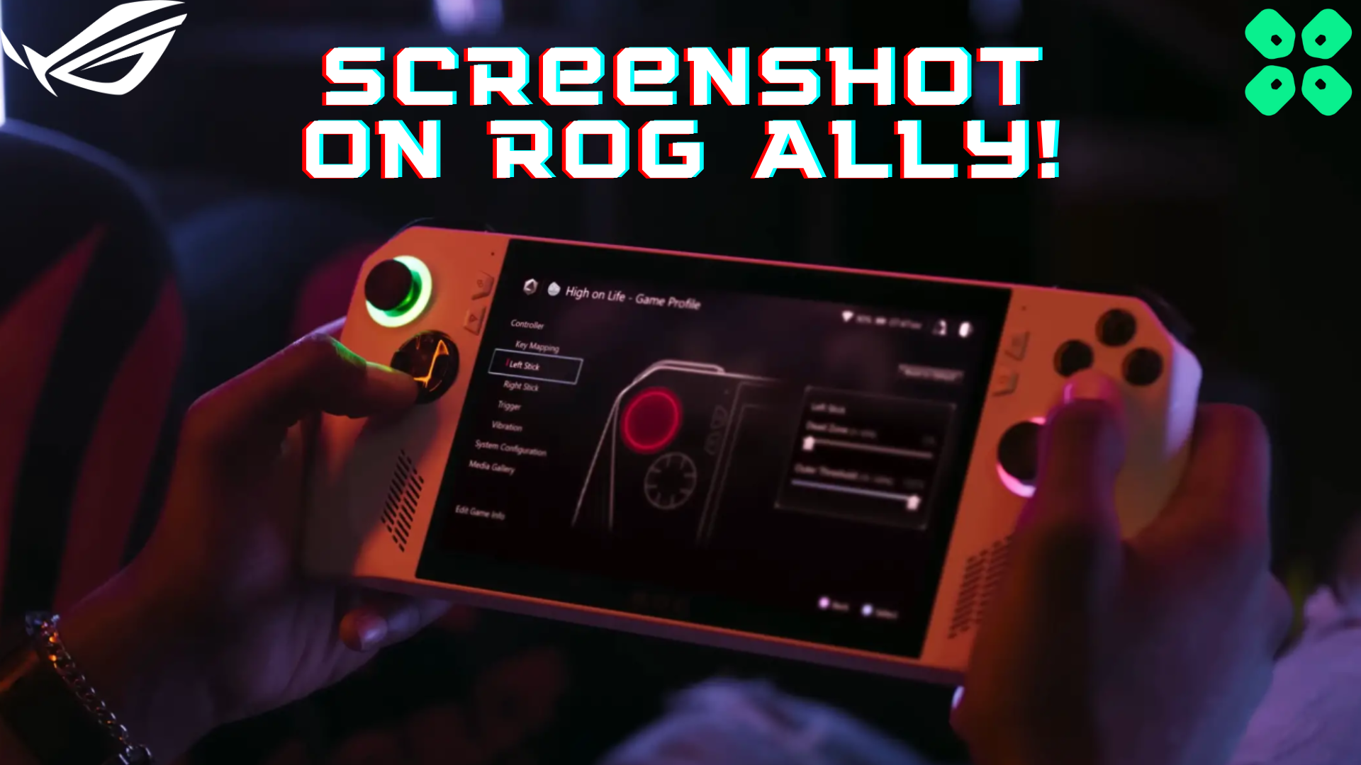 How to Take Screenshot on Asus ROG Ally