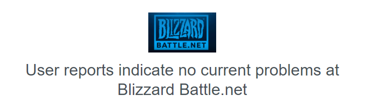 check blizzard net server