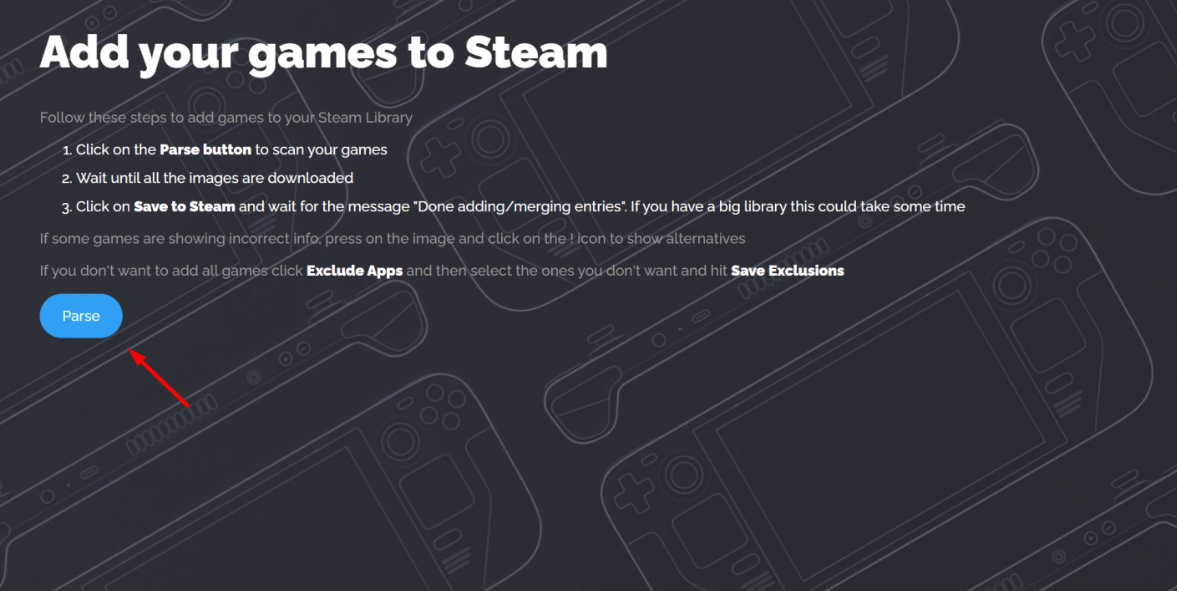 Adding Games to Steam via Emulator on ROG Ally