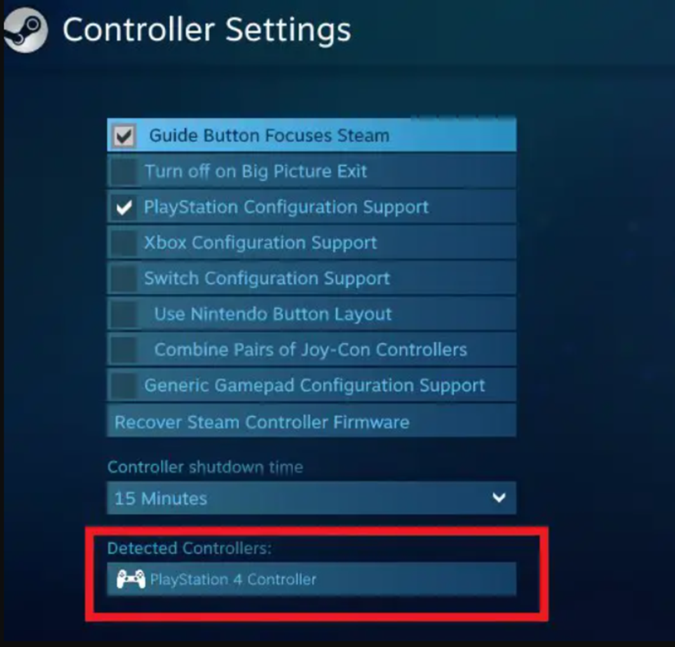 Connecting Controller with Asus ROG Ally via Steam