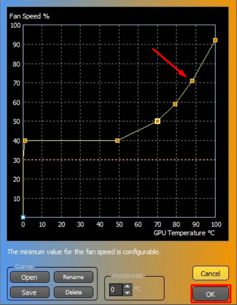 Changing Fan Curve to Increase Wraith Stealth Cooler RPM