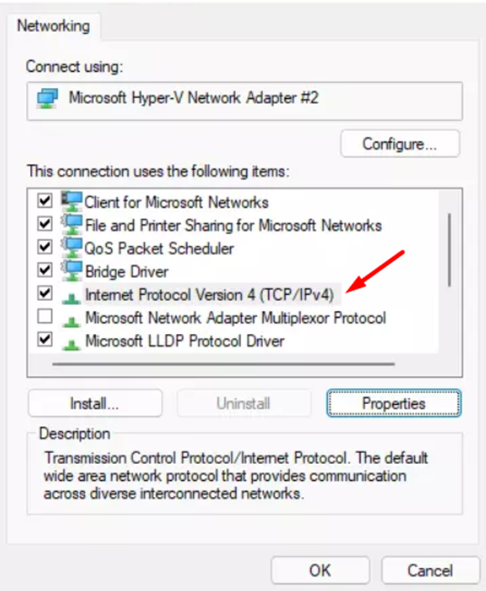 Changing Wi-Fi Properties to fix connection