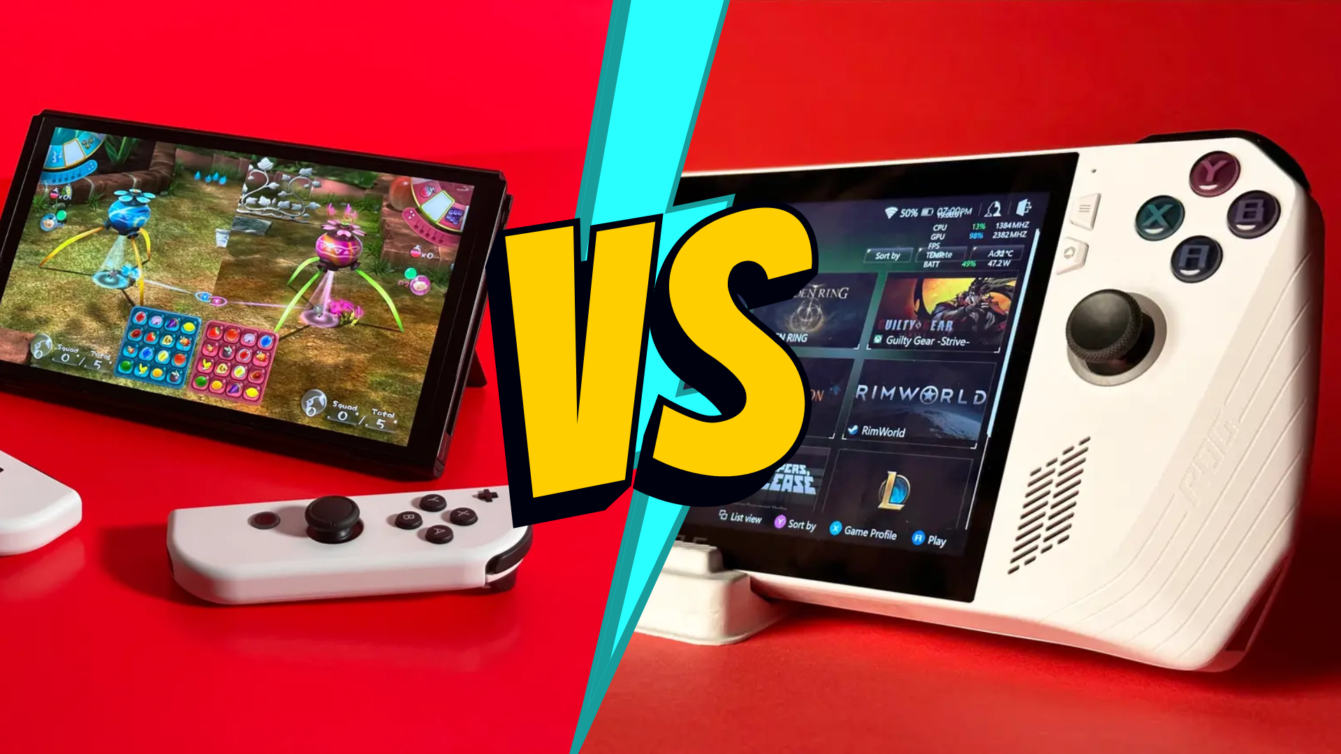 Nintendo Switch VS Asus ROG Ally