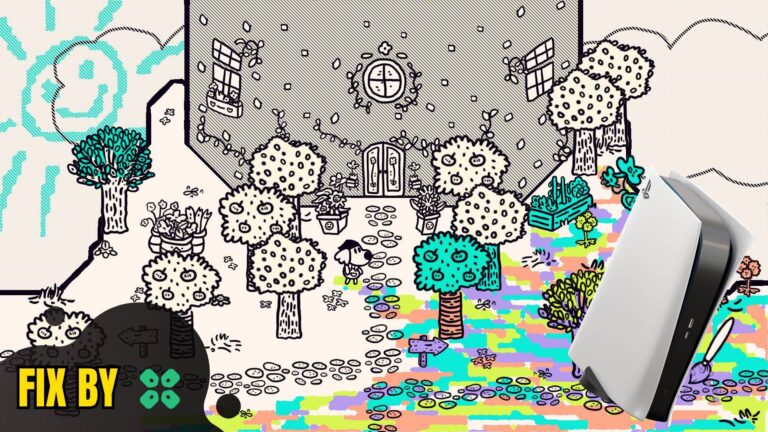 Artwork of Chicory A Colorful Tale and its fix of crashing by TCG