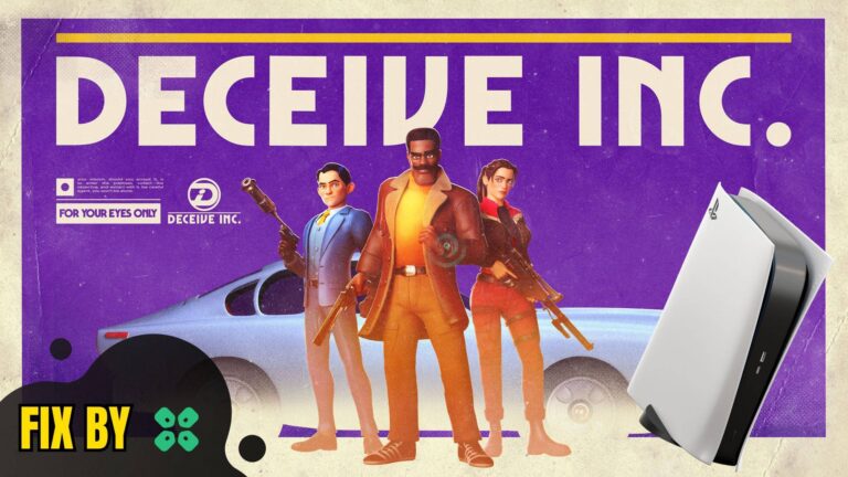 Artwork of Deceive Inc. and its fix of crashing by TCG