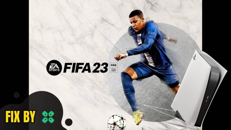 Artwork of FIFA 23 and its fix of Network issues by TCG