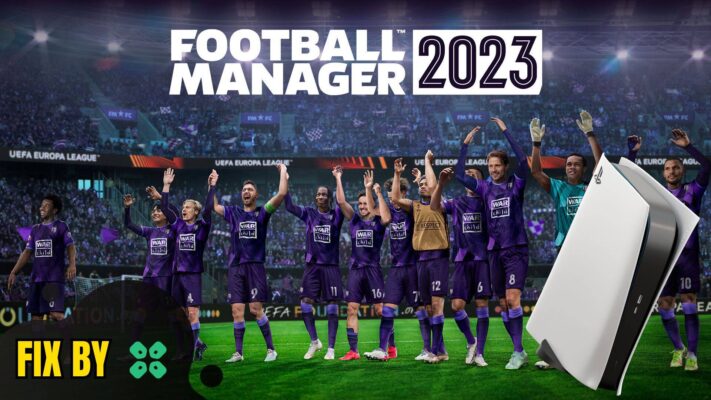 Artwork of Football Manager 2023 and its fix of Network issues by TCG