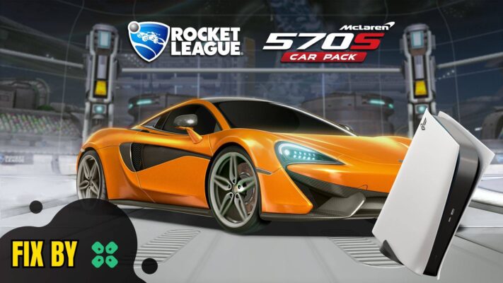 Artwork of Rocket League and its fix of lagging by TCG