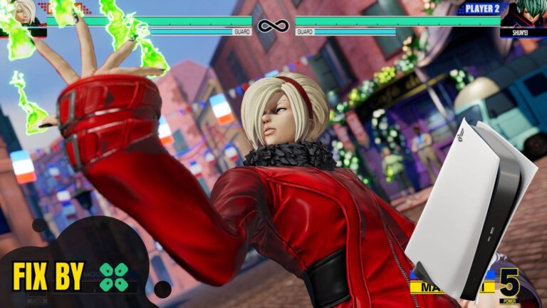 Artwork of The King of Fighters XV and its fix of crashing by TCG