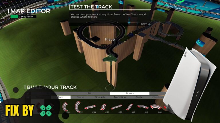 Artwork of Trackmania and its fix of lagging by TCG