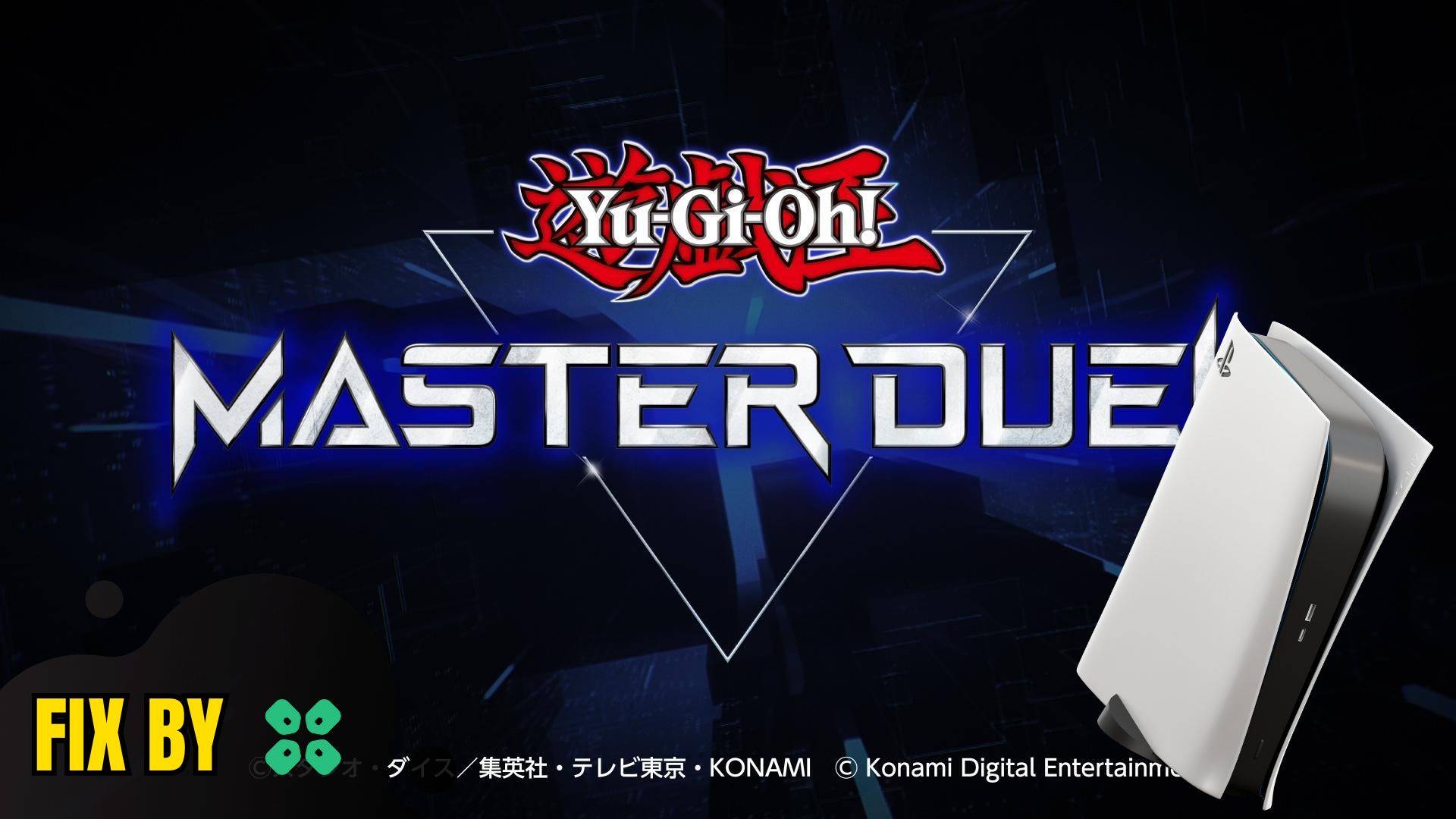 Artwork of Yu-Gi-Oh Master Duel and its fix of Network issues by TCG