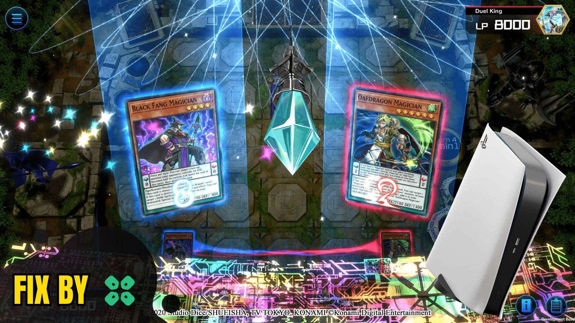Artwork of Yu-Gi-Oh Master Duel and its fix of screen flickering by TCG